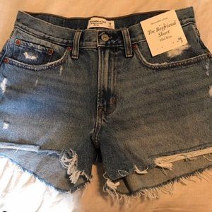 Abercrombie and Fitch Boyfriend Mid Rise Shorts